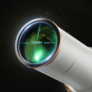 Joc STEM Telescop astronomic 70mm,  TopBright