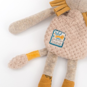 Jucarie bebe textil Doudou leu, Moulin Roty