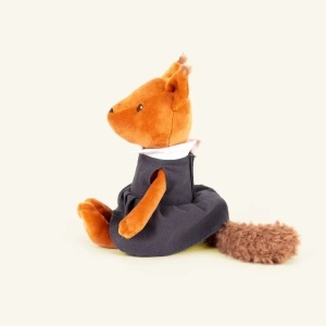 Jucărie din pluș Mami Veveriță cu rochiță florală/colorată Egmont Toys.