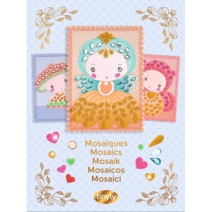 DJ06983 Set creativ Tinyly - Stella,Minico si Mushy cu mozaic decorativ.