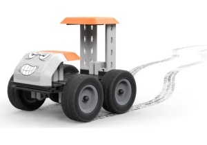 Componente multicolore și mecanisme funcționale din Junior Max kit