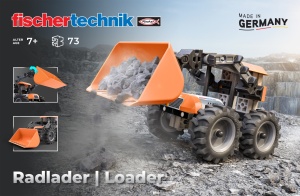 576106 Kit STEM Excavator de santier de asamblat si manevrat, Fischertechnik