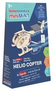 Kit STEM Kit STEM Elicopter solar din lemn miniMINT Helio Copter, Fischertechnik