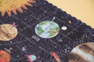 LJ_PZ554U-Puzzle100 piese Cosmos, Londji