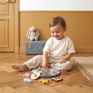 Puzzle pentru dezvoltarea motricității fine la copii mici