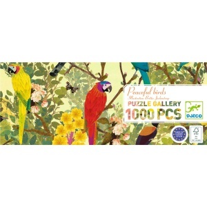Puzzle adulti si copii 1000 piese pasari