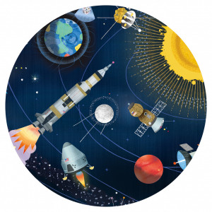 DJ07413-Puzzle observatie 6 ani Cosmos, Djeco