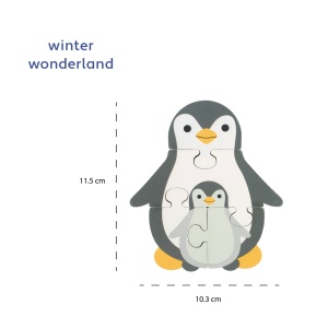 OTT06606_Puzzle Pinguin din lemn, Orange Tree Toys