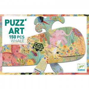 DJ07658--Puzzle Puzz'Art Balena 150 piese, Djeco