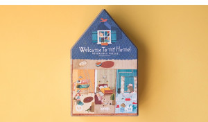 LJ_PZ560U-Puzzle reversibil Bun venit acasa, Londji
