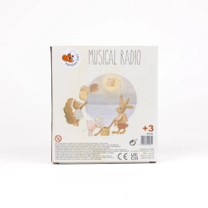 Radio muzical Friends Egmont Toys cu animale forestiere