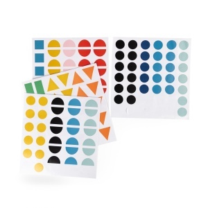 MR_679605 Set creativ cu stickere geometrice Les Toupitis Moulin Roty