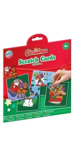 Set creativ de razuit, cu tematica Craciun, Sanie(Sanie) Sanie