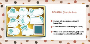 DD03626-Set stampile mesaje Lam, Djeco