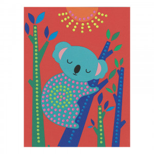 DJ09689-Panda pictat cu buline Pointillisme, Djeco