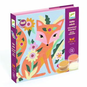 DJ08680-Atelier creativ cu nisip fluorescent Animale luminoase, Djeco