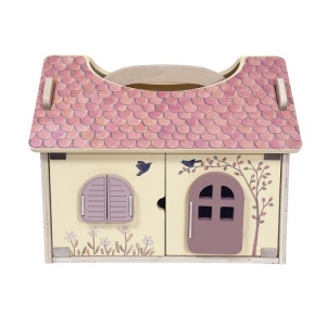 Casuta de papusi cu 2 ursuleti de plus, Egmont Toys