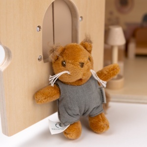 Casuta de papusi cu doua veverite de plus, Egmont Toys