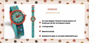 DD00422-Ceas de mana Puterea supereroilor, Djeco