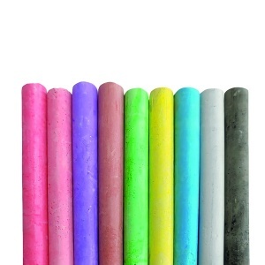 Set de 18 creioane de trotuar Malefix, fabricat în Germania, non-toxic