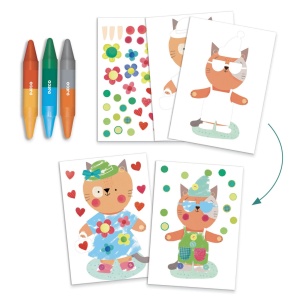 DJ09293 joc creativ 6 activitati Casa animalelor