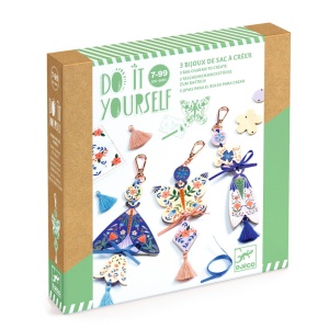 DJ07981-Set creativ DIY Brelocuri și Accesorii cutie produs, Djeco