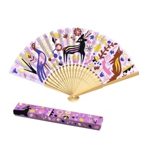 DJ07945 - Set creativ copii pentru decorarea evantaielor, Djeco