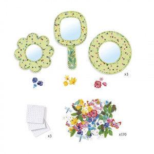 DJ07908-Set creativ DIY 3 Oglinzi inflorate, Djeco