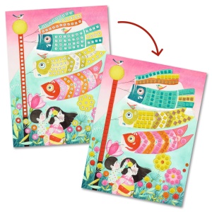 Colaj creativ Djeco – artă japoneză Kyoto pentru 5–8 ani