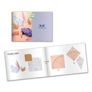 DJ08759 - pliant cu instructiuni in imagini pentru creat familii de animale, Djeco