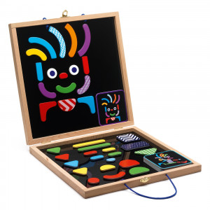 DJ03136-Silueta umana din forme geometrice pe tabla metalica Geobonhomme, Djeco