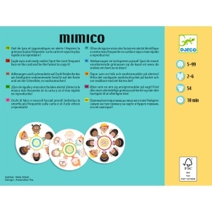 Cărți de joc Mimico pentru 2–6 jucători