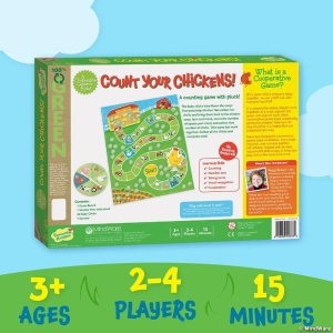 Joc de cooperare Count your chickens Mindware Peaceable Kingdom