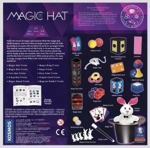 Set magie copii Magic Hat Thames & Kosmos cu 35 trucuri și 40+ accesorii.