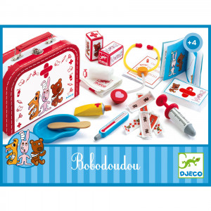 DJ06555-Trusa de doctor pentru copii, Djeco
