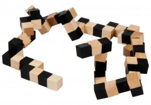 Fr_17191-Test IQ Puzzle 3D din lemn, Fridolin