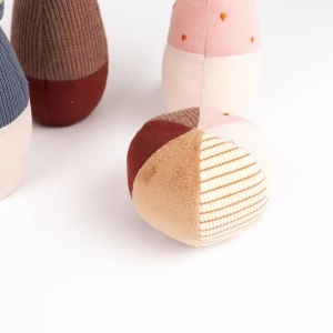 Set 5 popice si minge din textil pentru bebelusi, Egmont toys