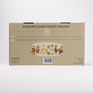 Set bowling pentru copii cu animale din pădure, Egmont Toys