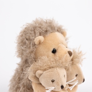 Egm_130653 Mama arici cu doi pui jucărie pentru copii, Egmont Toys