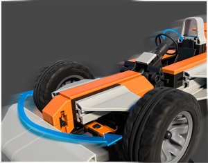 Kit STEM de construit 10 modele cu 375 de piese, Fischertechnik
