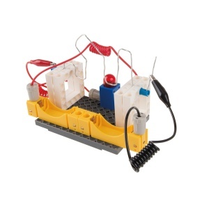 Vedere detaliată a modulelor Gigo pentru experiment electric