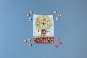 LJ_PZ619U-Mini puzzle Copacul, Londji