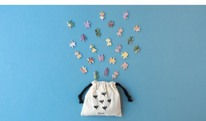 LJ_PZ557U-Mini puzzle Unicorn, Londji