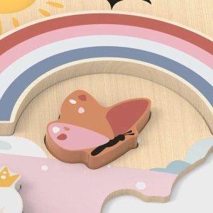 Puzzle educativ cu unicorn și elemente magice Speedy Monkey