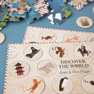 LJ_PZ392U-Puzzle Descopera lumea, Londji
