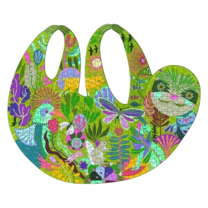Puzzle creativ Puzz'Art Leneș de la Djeco, fără margini