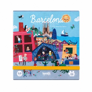 Puzzle reversibil Zi si noapte in Barcelona, Londji