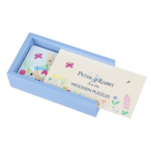 OTT11242 Set 6 puzzle-uri Peter Rabbit™  în cutie, Orange Tree Toys