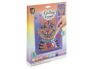 Set creativ Pictura pe numere punct cu punct, Dotting by number, unicorn