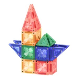 Piese magnetice mini pastelate pentru joacă educativă